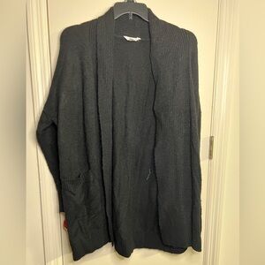 Time and Tru Black Cardigan Sweater